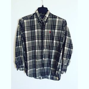 Ralph Lauren Button Down (L) Red,White&Black.